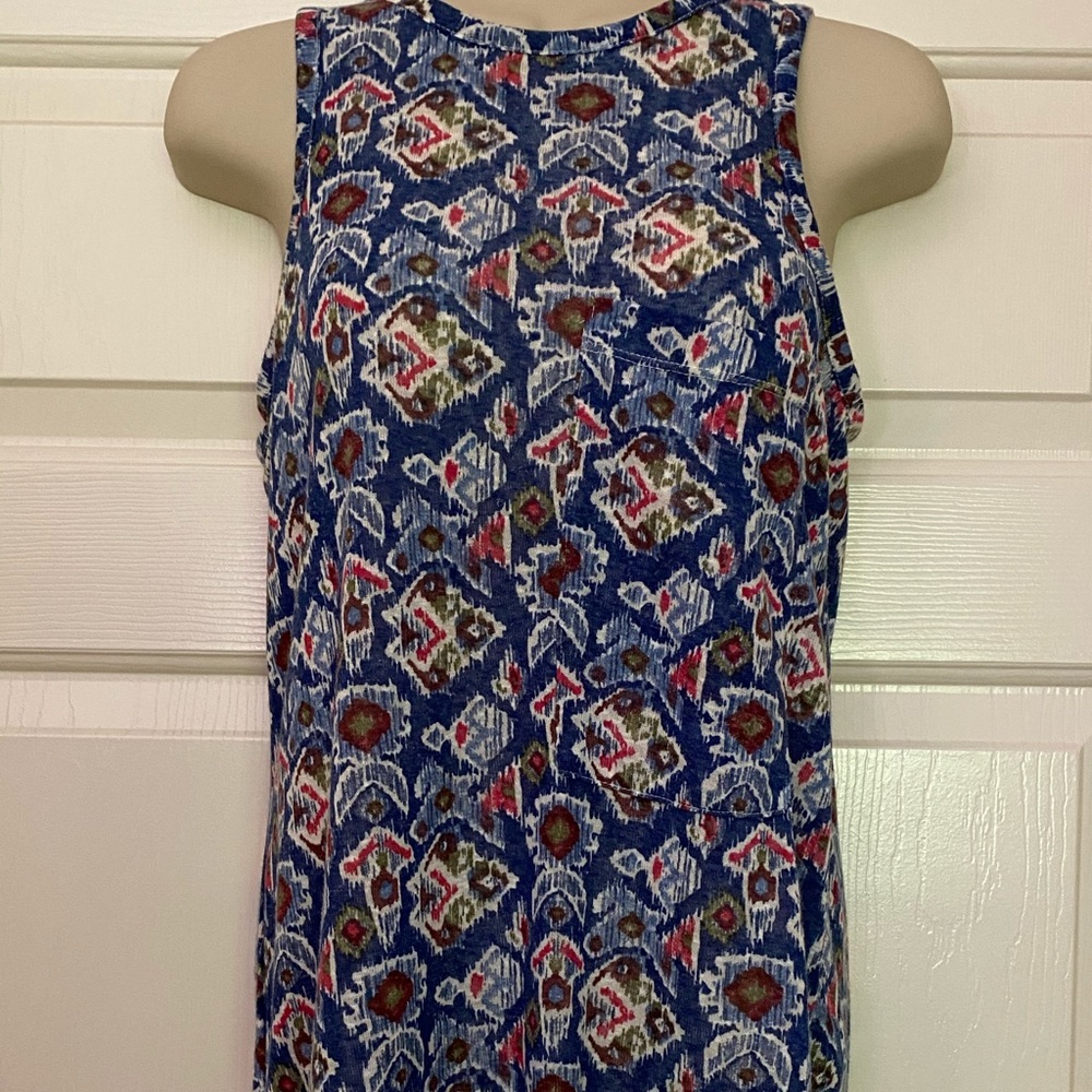 RD Style Knit Tank w Large Pocket Size Small